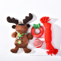 Funny Creative Elk Pet Puppy Chew Cute Dog Toy Set Christmas Dog Toy